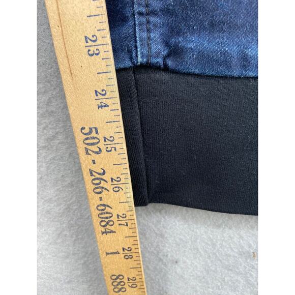 Silver Jeans Womens Sz 28x27 Joga Sweat Pant Jeggings Dark Denim Pants Pockets - Picture 5 of 15